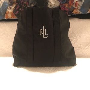 Lauren Ralph Lauren Black Tote